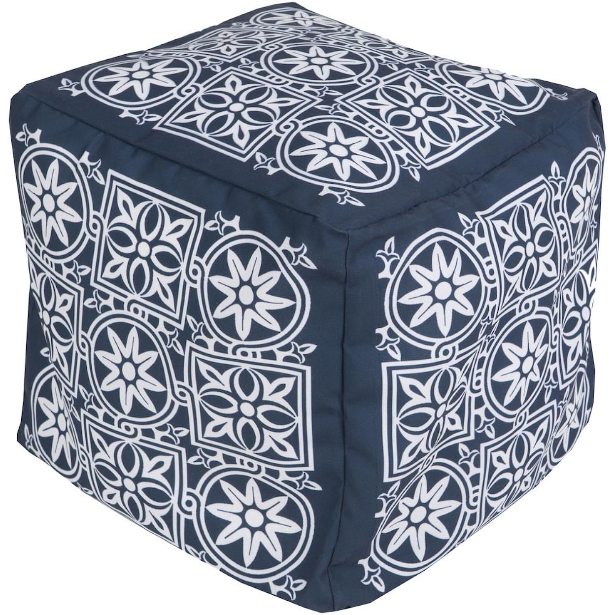 Surya Poufs 18" x 18" x 18" Pouf