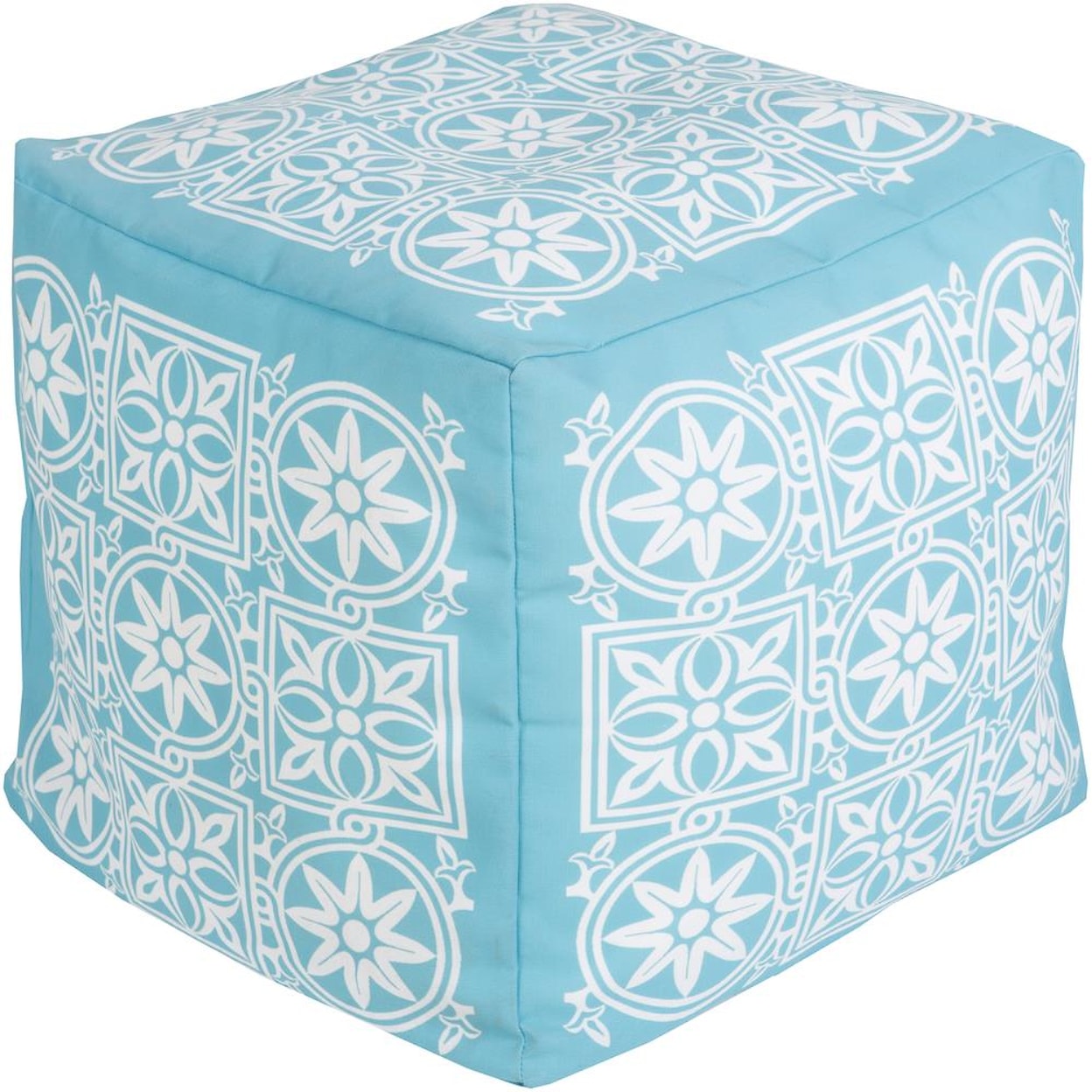 Surya Poufs 18" x 18" x 18" Pouf