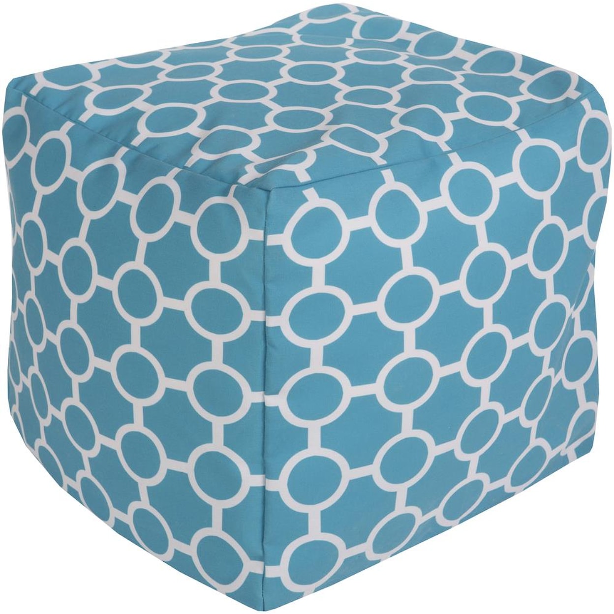 Surya Poufs 18" x 18" x 18" Pouf