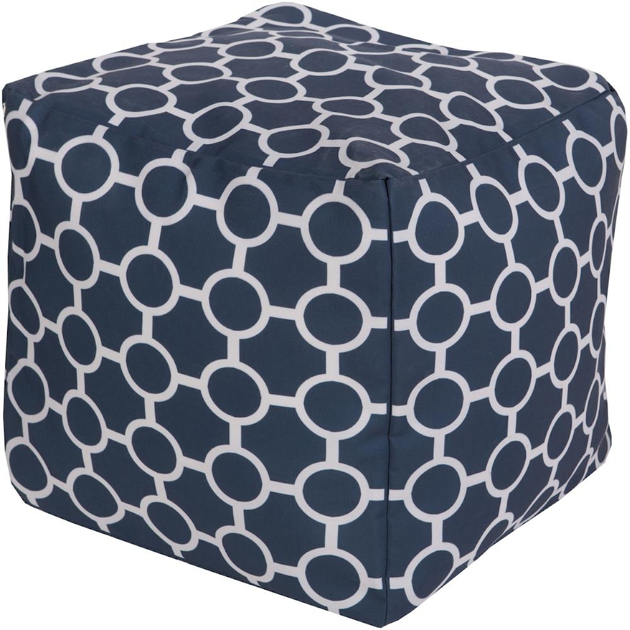 Surya Poufs 18" x 18" x 18" Pouf