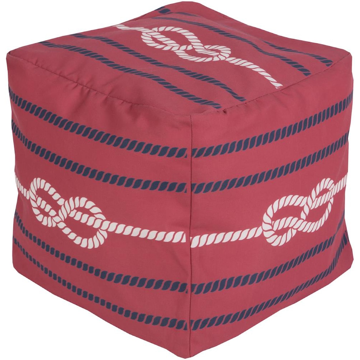 Surya Poufs 18" x 18" x 18" Pouf