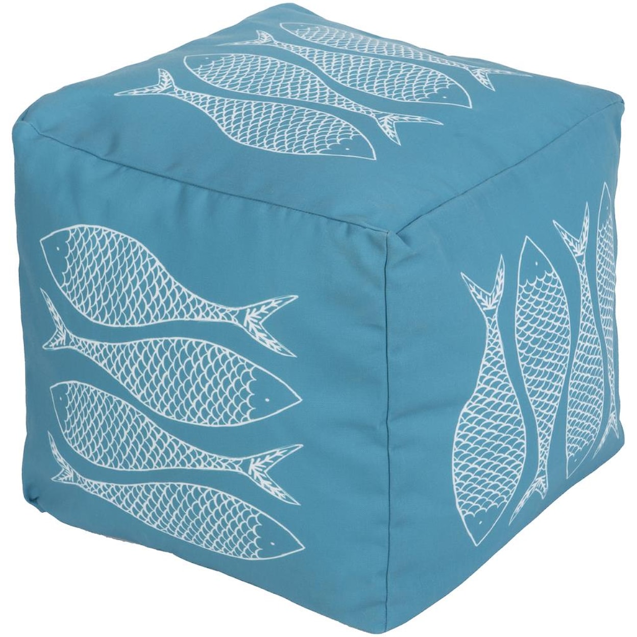 Surya Poufs 18" x 18" x 18" Pouf