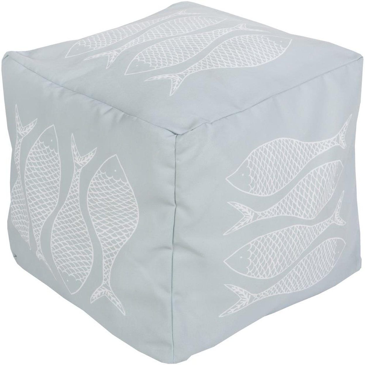 Surya Poufs 18" x 18" x 18" Pouf