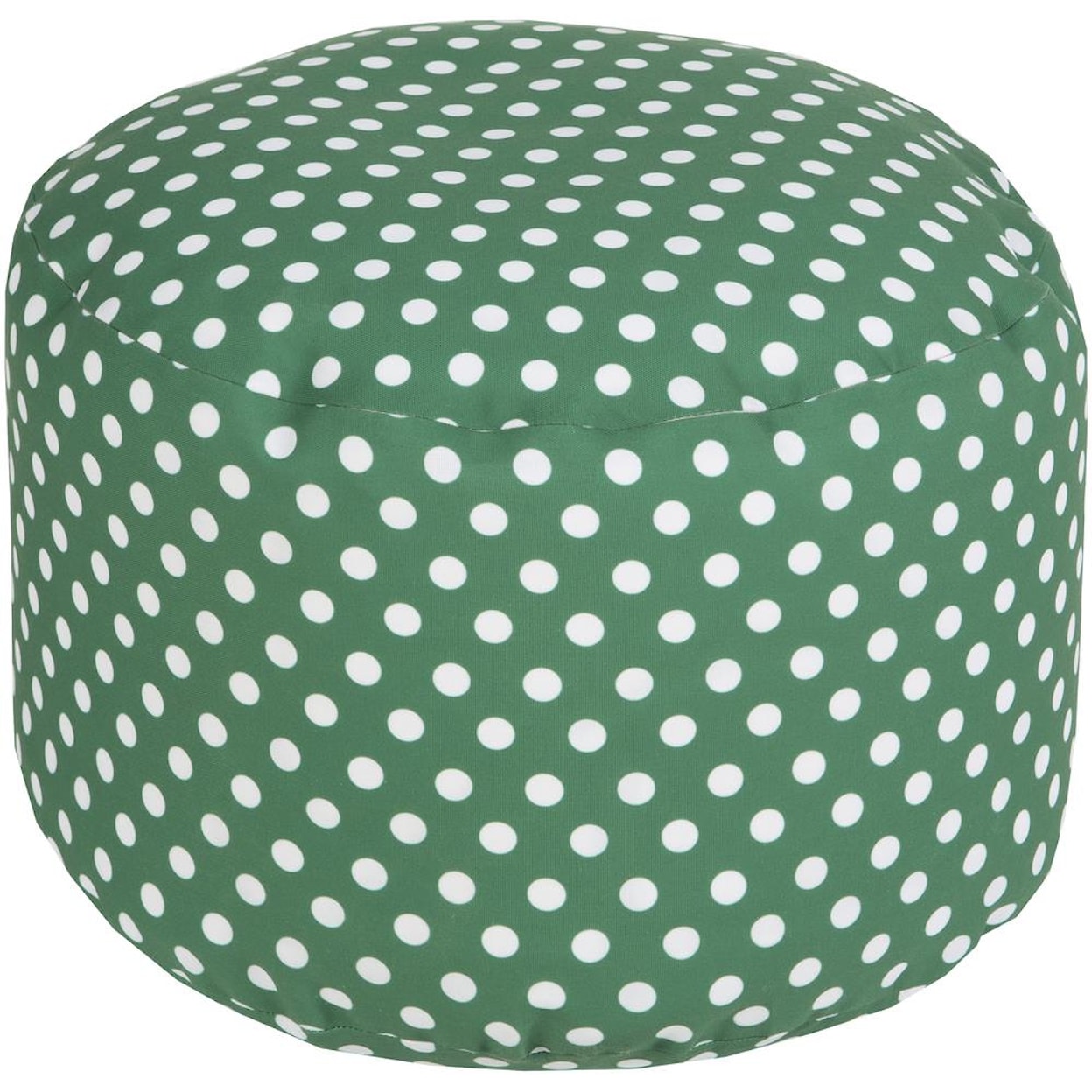 Surya Poufs 20" x 13" Round Pouf