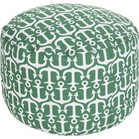 20&quot; x 13&quot; Round Pouf