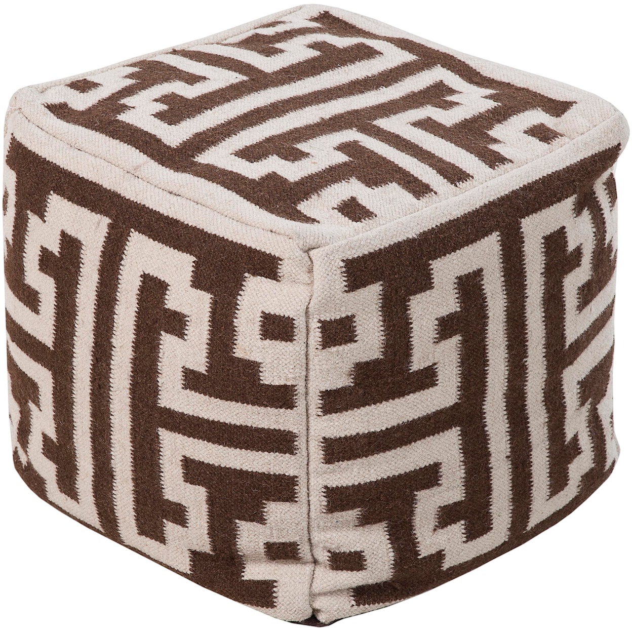 Surya Poufs 18"x18"x18" Pouf