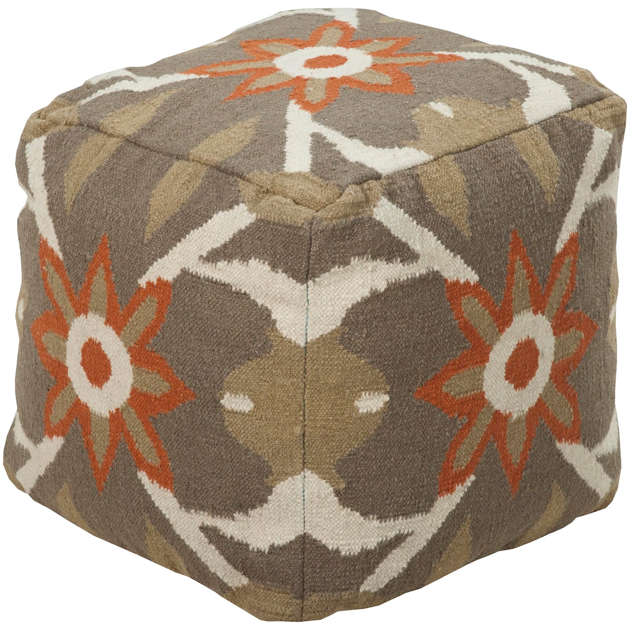 Surya Poufs 18"x18"x18" Pouf