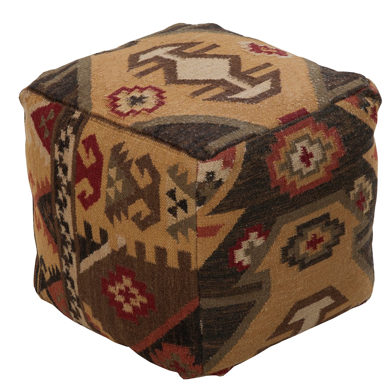 Surya Poufs 18"x18"x18" Pouf