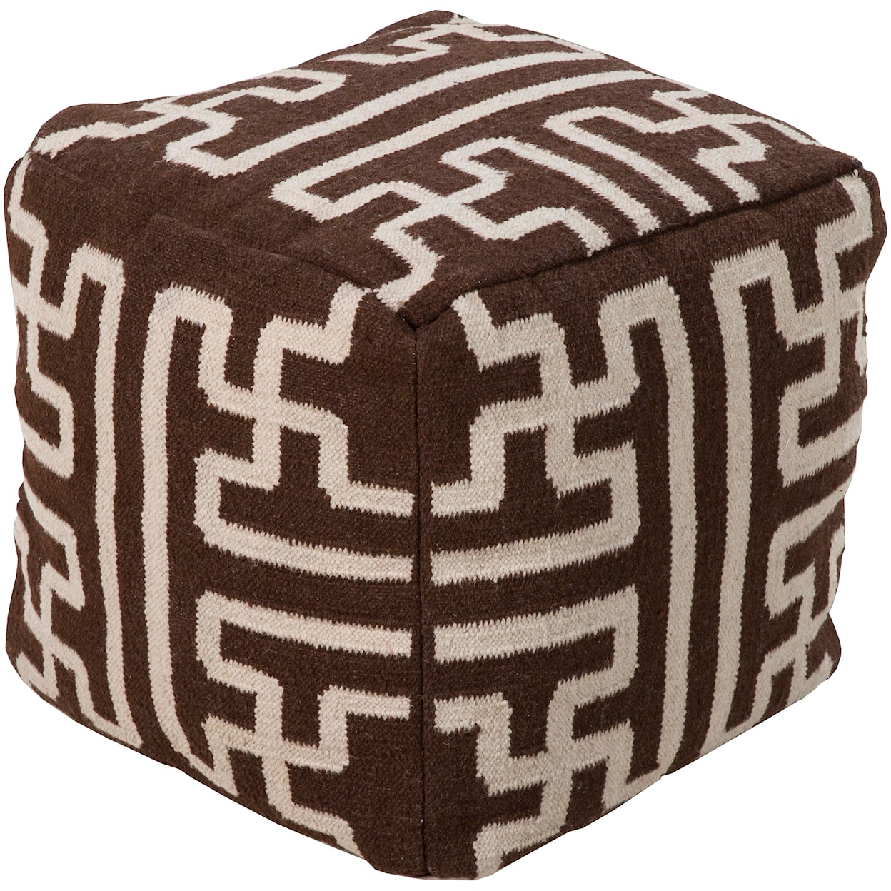 Surya Poufs 18"x18"x18" Pouf