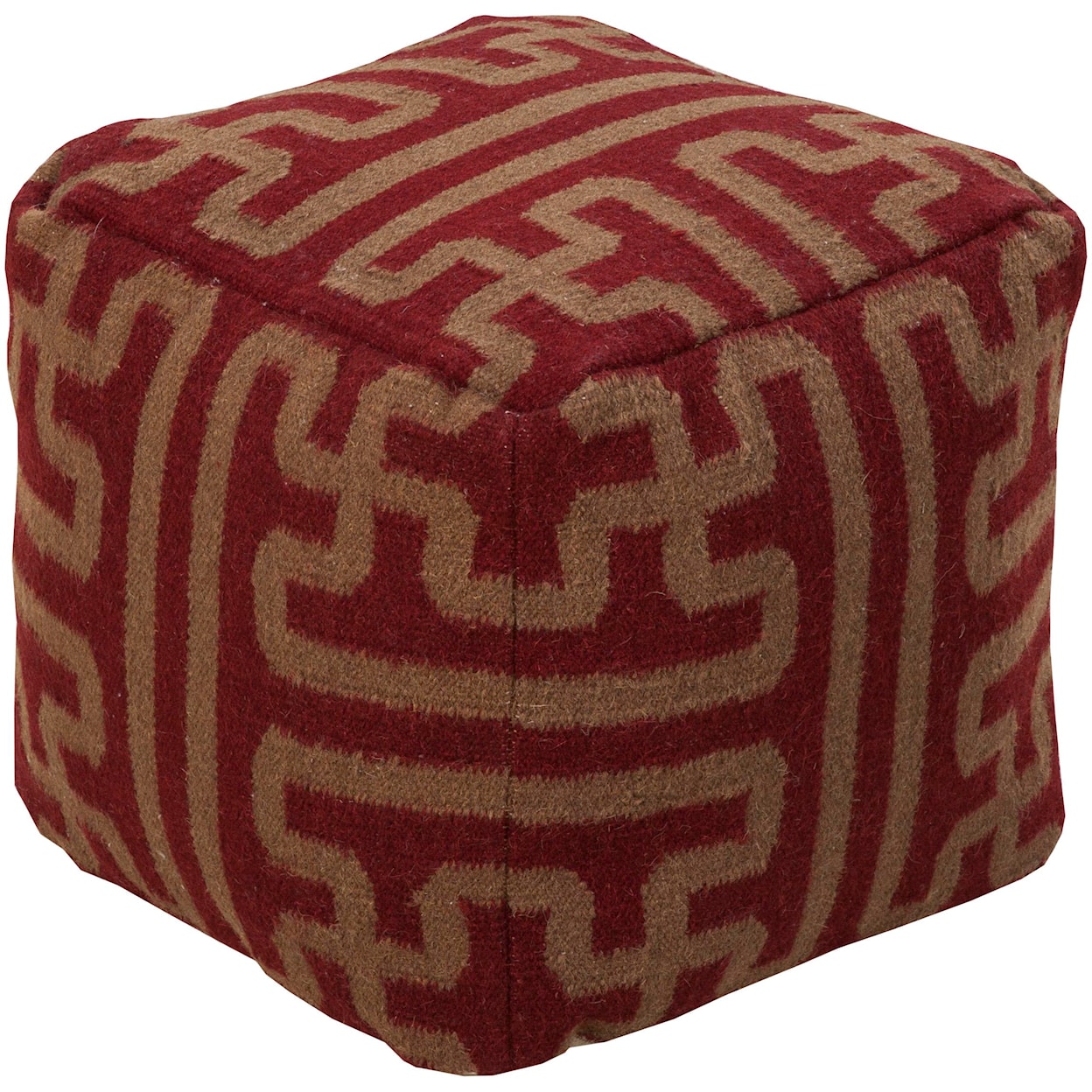 Surya Poufs 18"x18"x18" Pouf