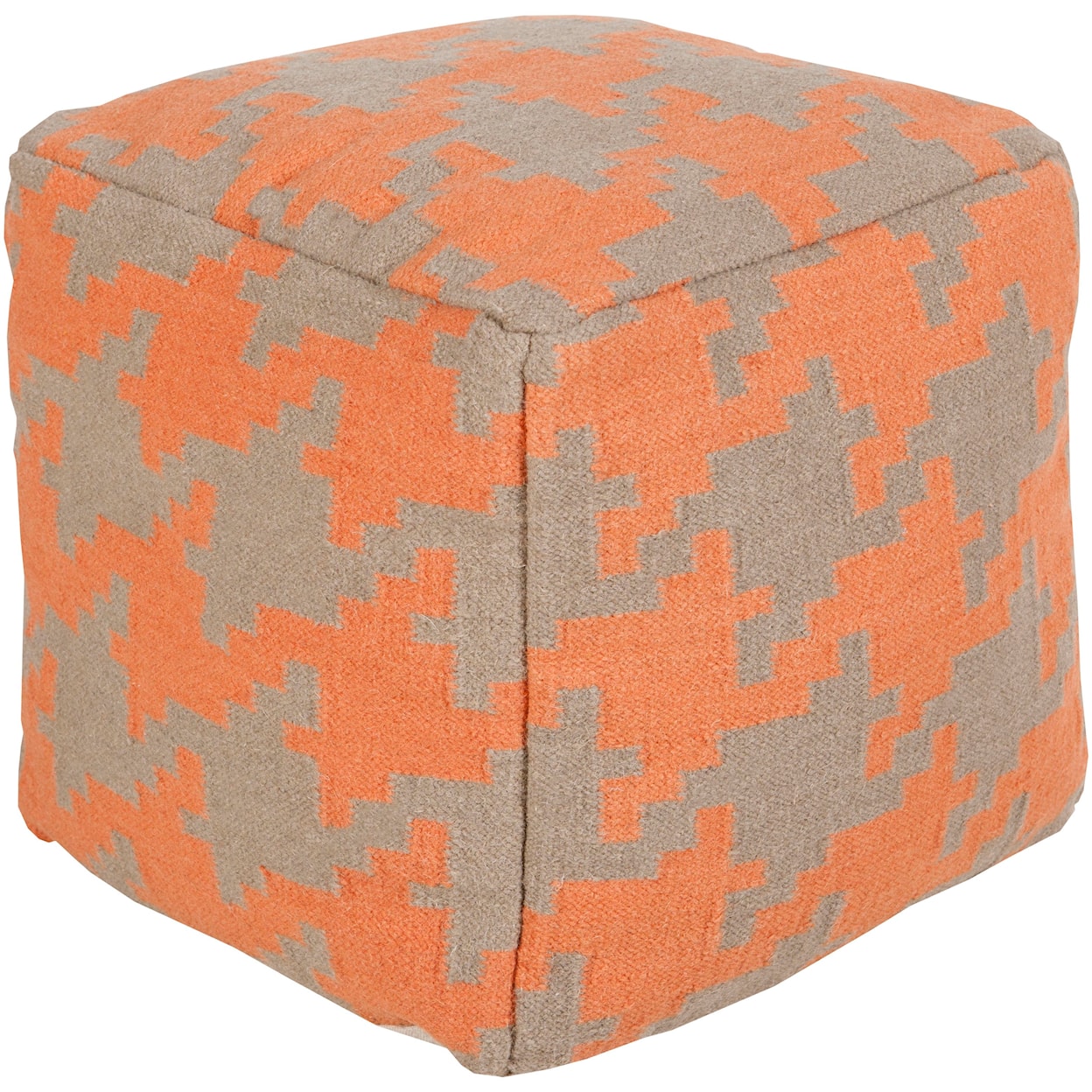 Surya Poufs 18" x 18" x 18" Pouf