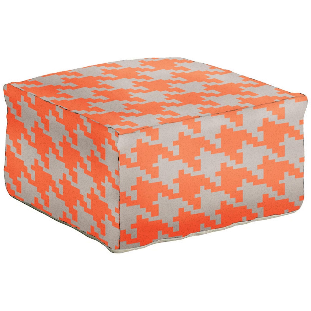 Surya Poufs 24" x 24" x 13" Pouf