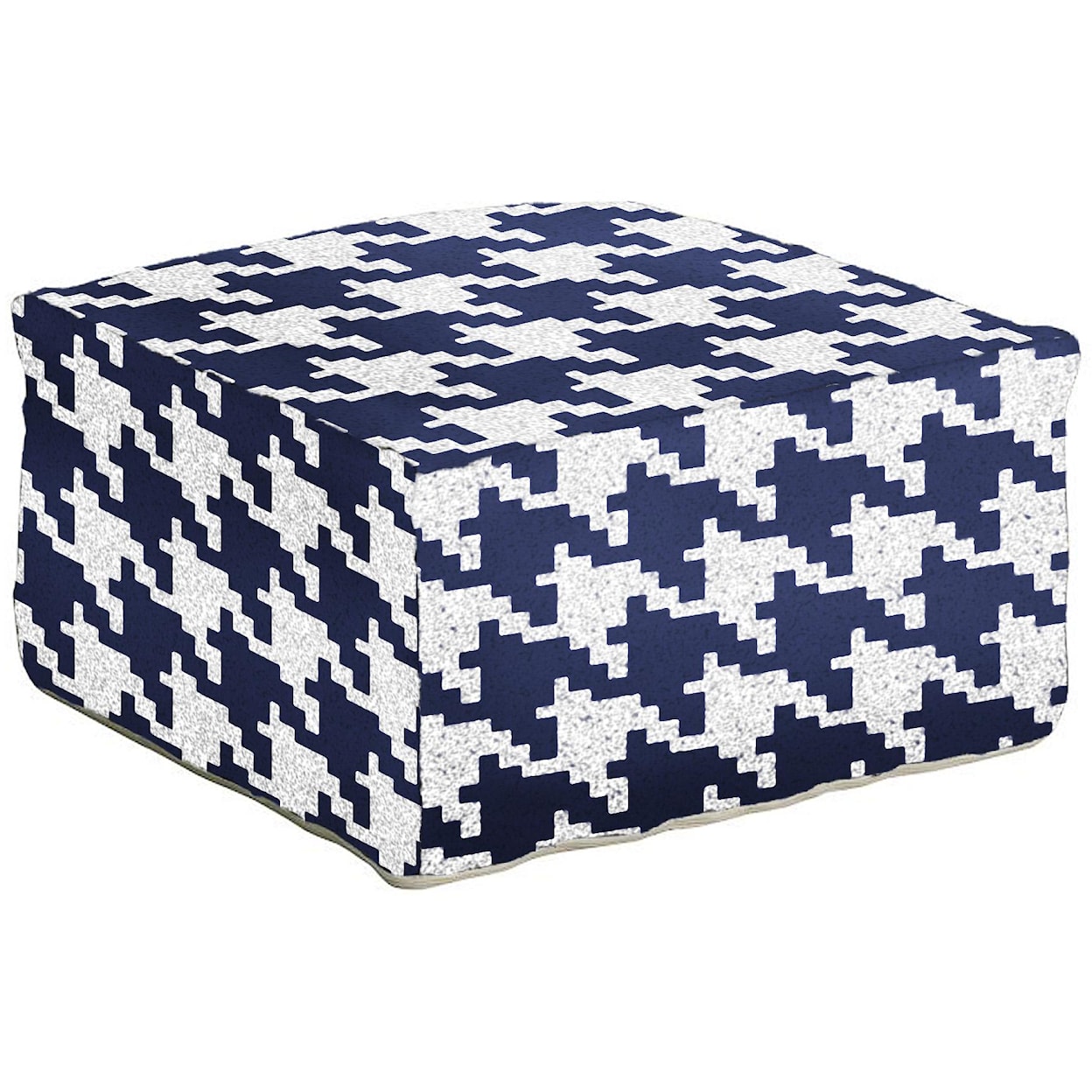 Surya Poufs 24" x 24" x 13" Pouf