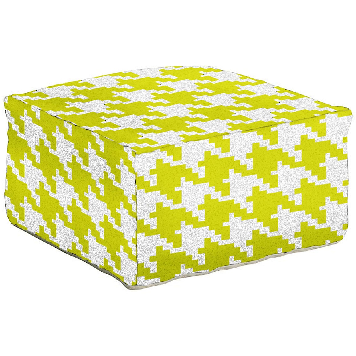 Surya Poufs 24" x 24" x 13" Pouf