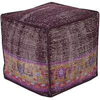 18" x 18" x 18" Zahara Pouf