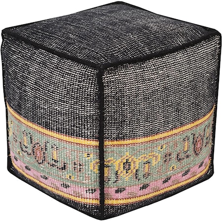 18" x 18" x 18" Zahara Pouf