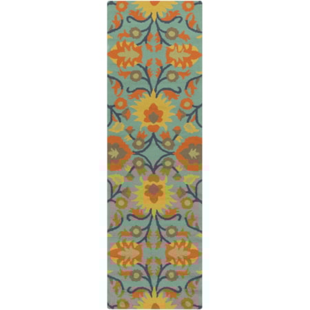 2'6" x 8'