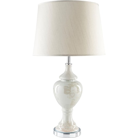 Grey Traditional Table Lamp