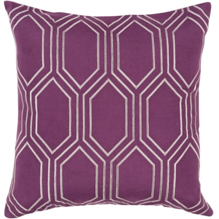 22 x 22 x 5 Polyester Throw Pillow