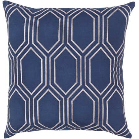 22 x 22 x 5 Polyester Throw Pillow