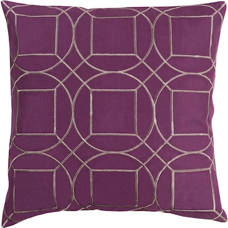 22 x 22 x 5 Polyester Throw Pillow