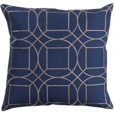 22 x 22 x 5 Down Throw Pillow