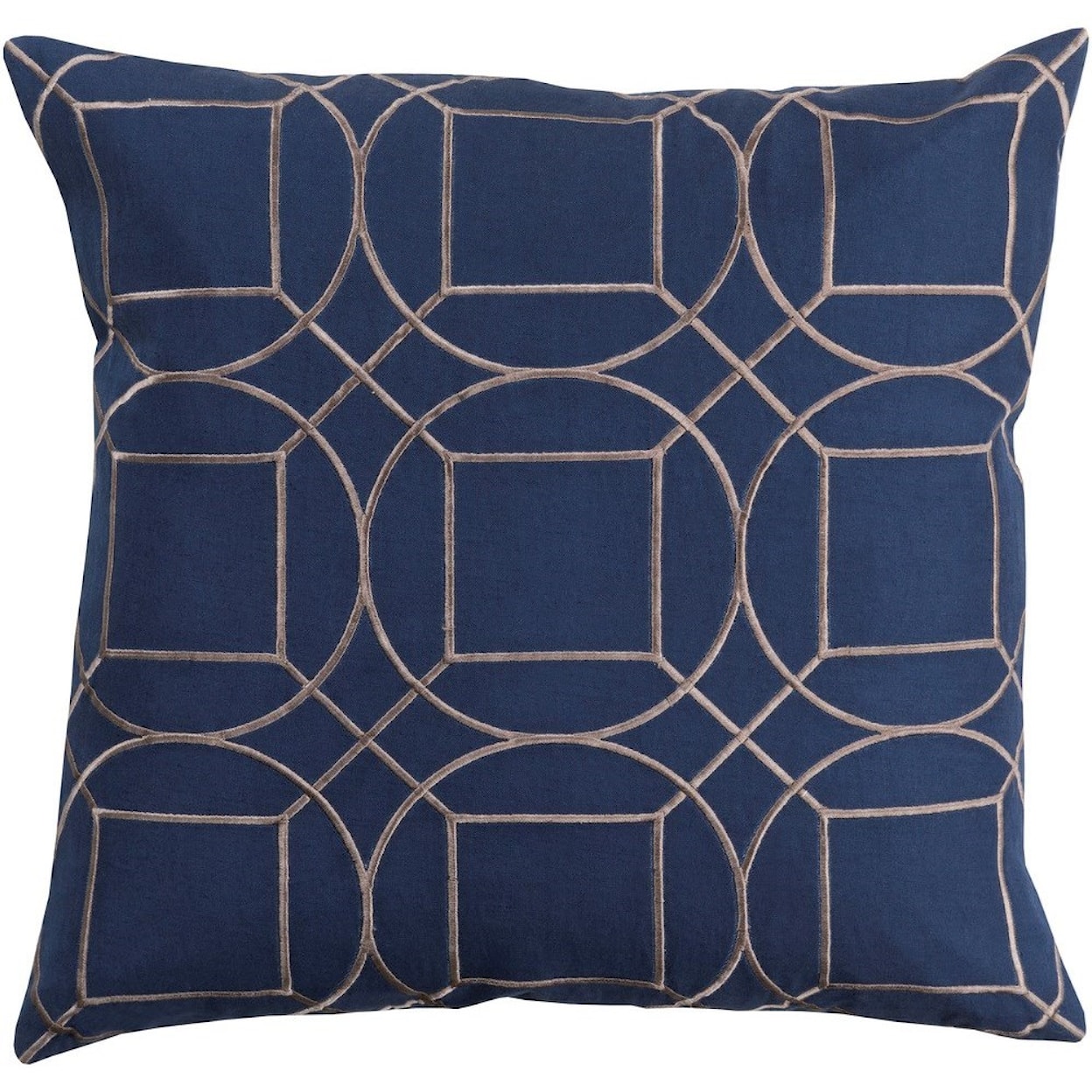 Surya Skyline 22 x 22 x 5 Polyester Throw Pillow