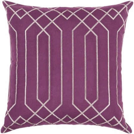 22 x 22 x 5 Polyester Throw Pillow
