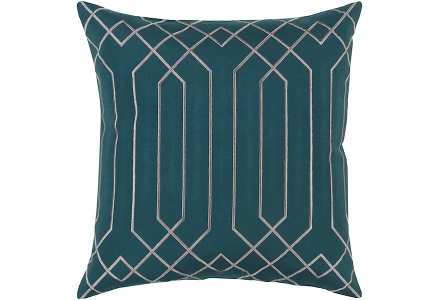 Skyline 20 x 20 x 4 Down Throw Pillow by Surya at Dream Home Interiors