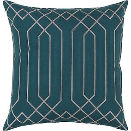 20 x 20 x 4 Down Throw Pillow