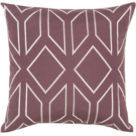 22 x 22 x 5 Polyester Throw Pillow