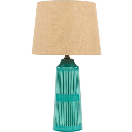 Blue Coastal Table Lamp