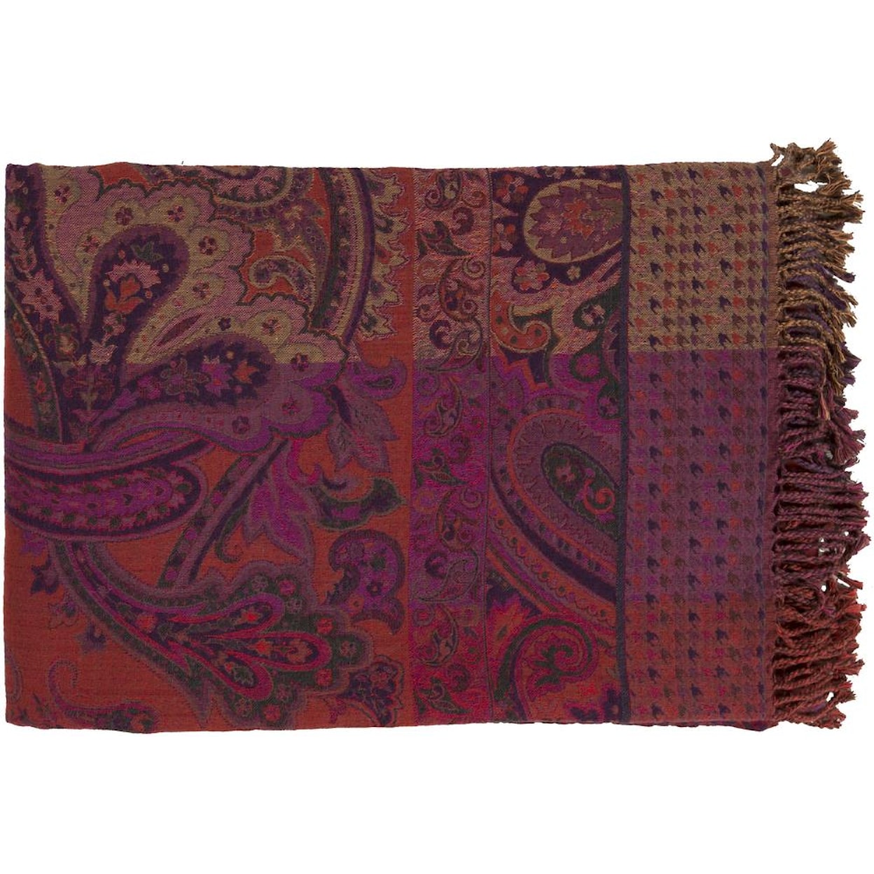 Surya Throw Blankets Tenali 55" x 80" Throw