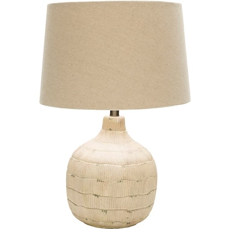 Antique Rustic Table Lamp