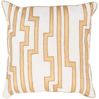 22 x 22 x 5 Down Throw Pillow