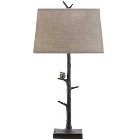 Bronze Rustic Table Lamp