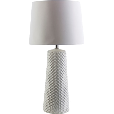 White Coastal Table Lamp