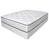 Full Pocketed Coil Mattress and Wood Foundation