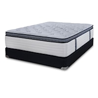 Full Summit Top Mattress and Wood Foundation