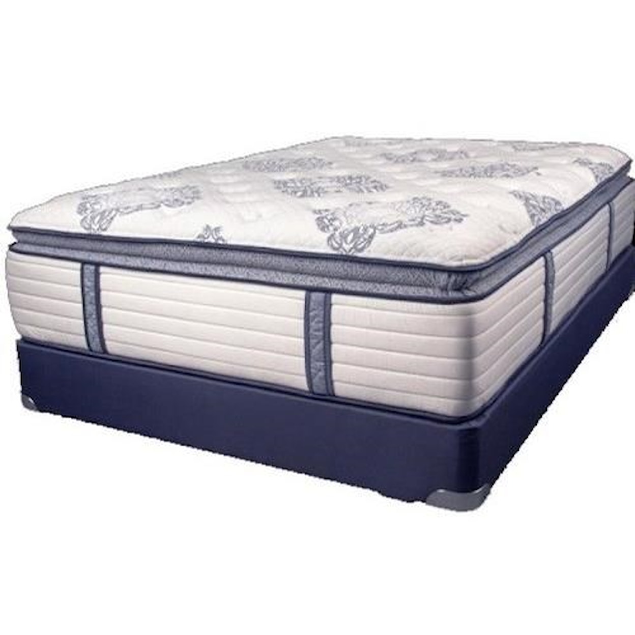 Symbol Mattress The Luxury Signature PT King Coil on Coil Pillow Top Mattress