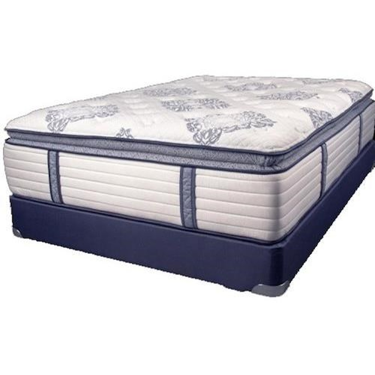 Symbol Mattress The Luxury Signature PT Queen Coil on Coil Pillow Top Mattress