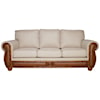 Sarah Randolph Designs 1374 Sofa with Woven Rattan Detail