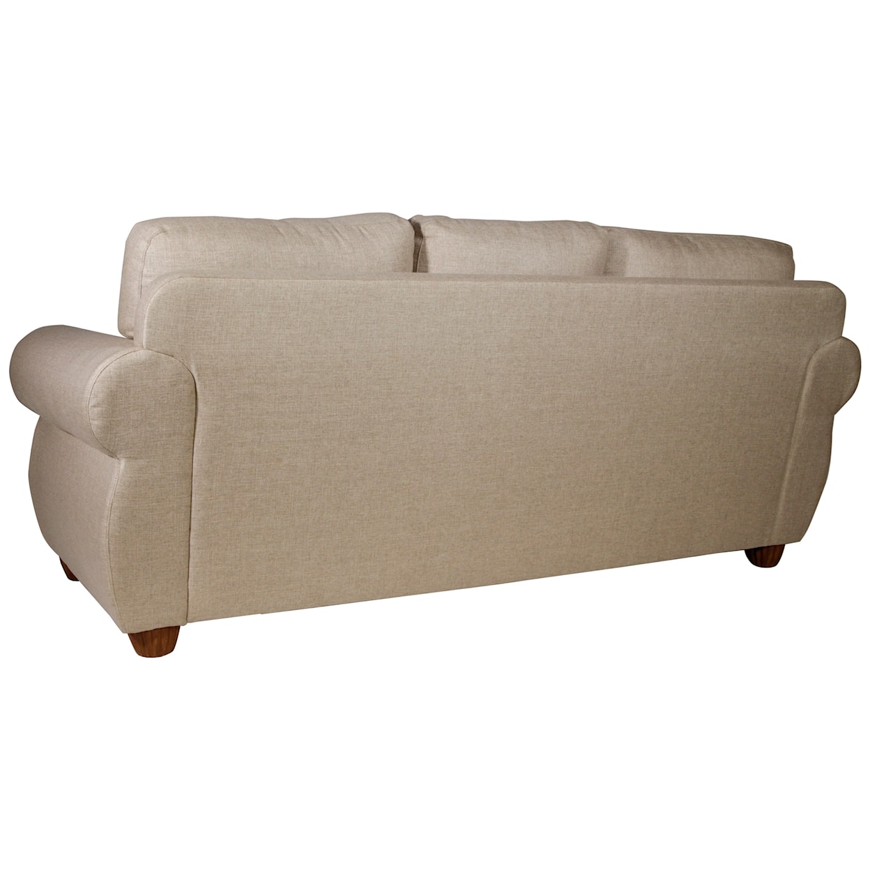 Synergy Home Furnishings 1374 Sofa with Woven Rattan Detail