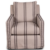 Slipcover Swivel Glider Chair