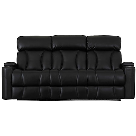 Power Rec. Sofa w/ Pwr Headrest & Drop Table