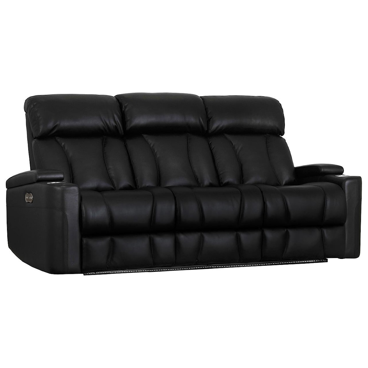 Builtwell 29320 Power Rec. Sofa w/ Pwr Headrest & Drop Table