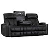 Builtwell 29320 Power Rec. Sofa w/ Pwr Headrest & Drop Table