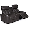 Builtwell 29320 Pwr Rec. Loveseat w/ Pwr Headrest & Console