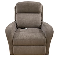 Transitional Power Recliner with Massage System