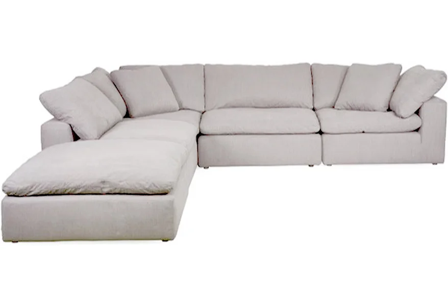 Cloud Sectional by Synergy Home Furnishings at HomeWorld Furniture